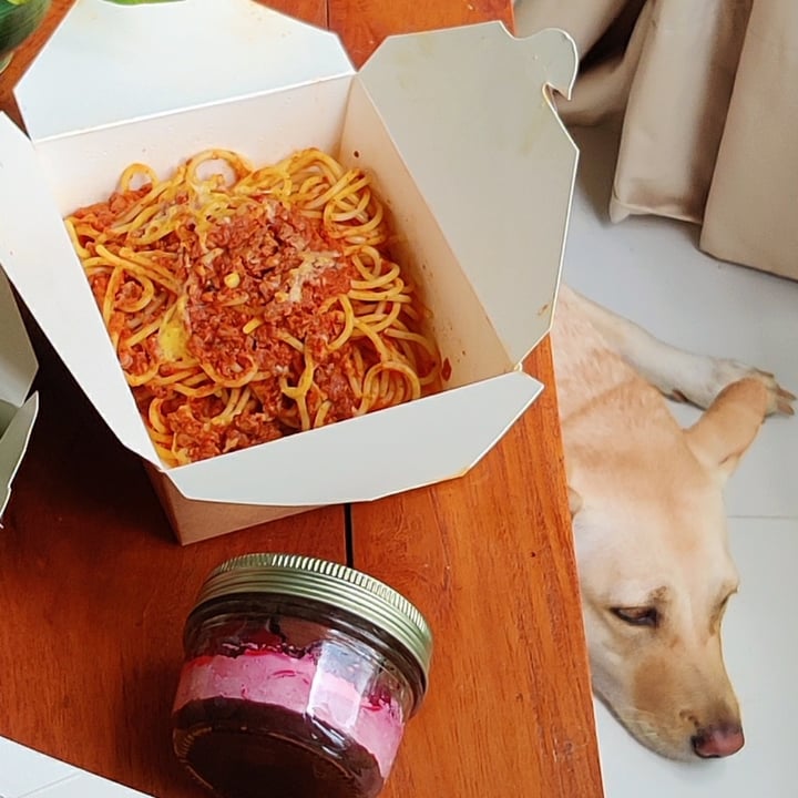 review photo of Planty of Love (Delivery and Pick-up) Impossible Bolognese Spaghetti shared by @mansiv on 14 Aug 2021 - review