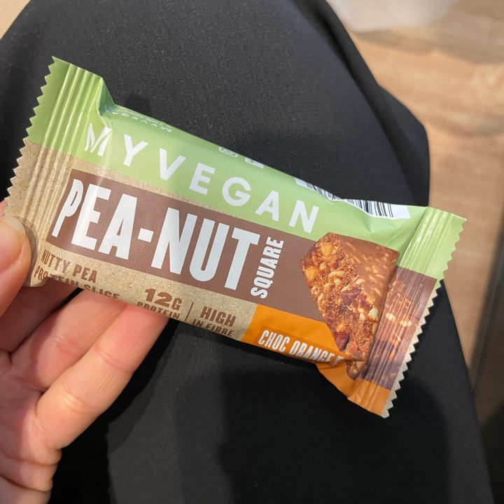 photo of MYVEGAN Choc orange pea-nut square shared by @animovegan on  09 Feb 2022 - review