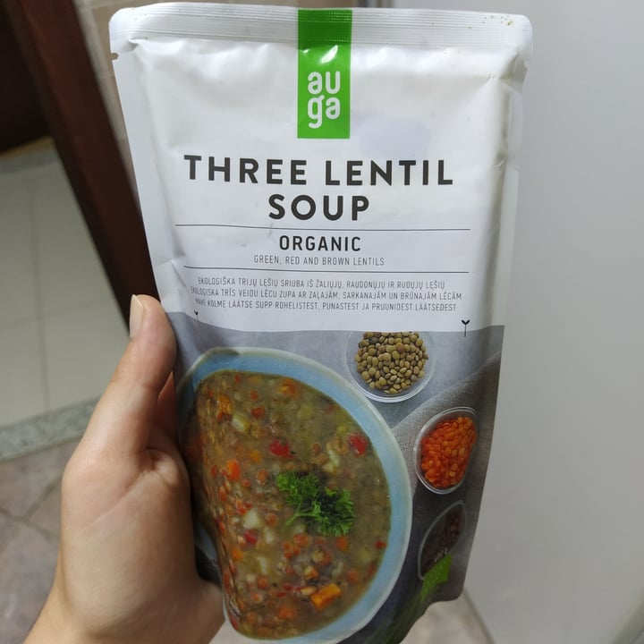 photo of Auga Three lentil soup shared by @sarapereira on  11 Oct 2021 - review