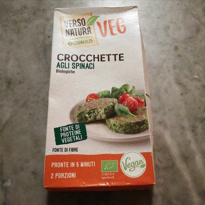 photo of Verso Natura Conad Veg Crocchette agli Spinaci shared by @eledic on  28 Jul 2021 - review