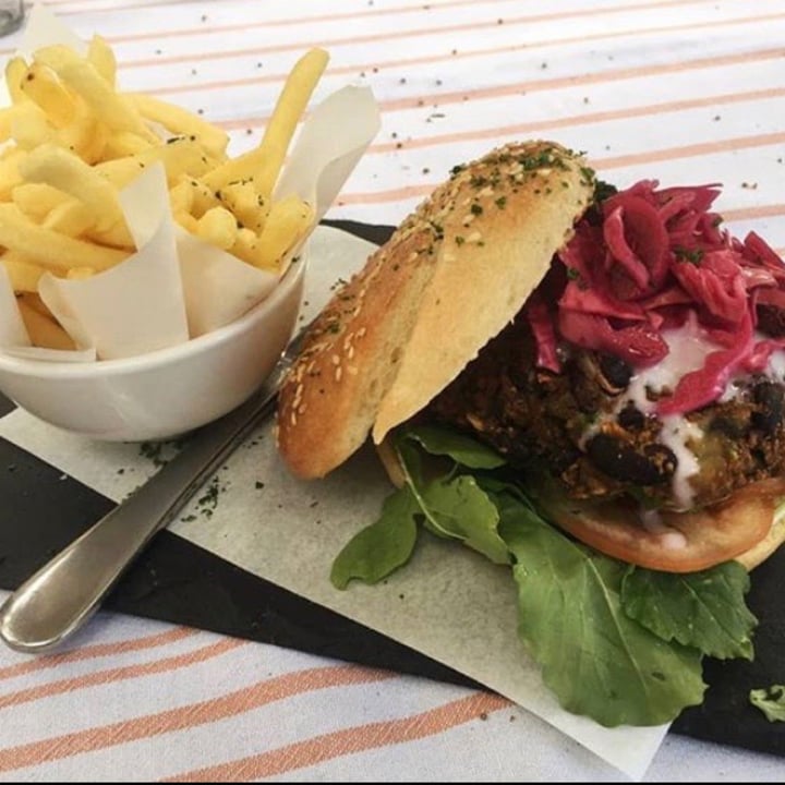 review photo of The Gardeners Cottage Restaurant Vegan Veggie Burger shared by @jessica23 on 06 Aug 2020 - review