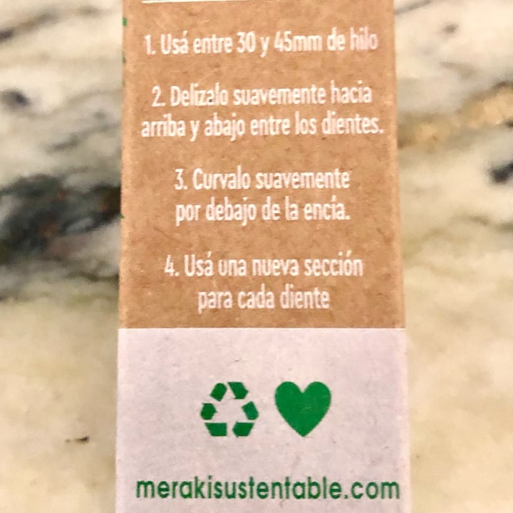 photo of Meraki Hilo dental Biodegradable+vegan shared by @lalis2010 on  22 Oct 2021 - review