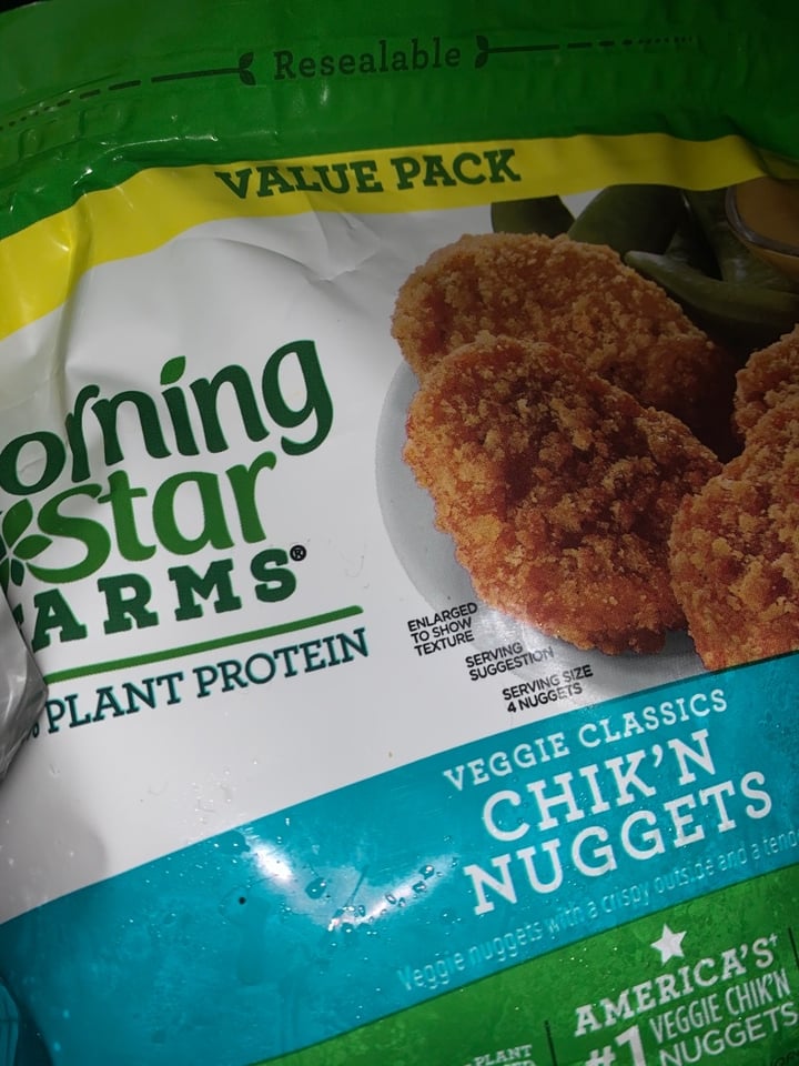 photo of MorningStar Farms Veggie Chik’ N Nuggets shared by @bpina24 on  31 Mar 2020 - review