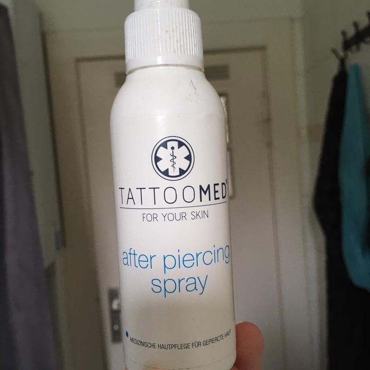 photo of TattooMed After piercing spray shared by @ciners on  19 May 2020 - review