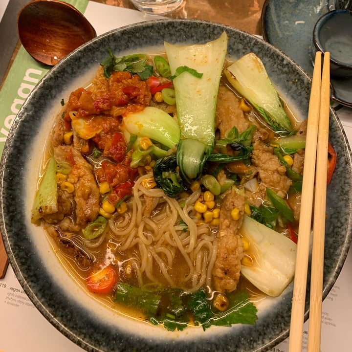 photo of wagamama edinburgh st andrew square Teriyaki Vegan ‘Chicken’ Ramen shared by @aimeelogue on  30 Jan 2022 - review