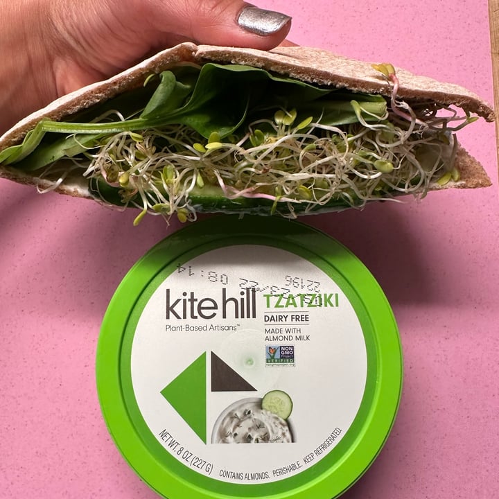 photo of Kite Hill Tzatziki shared by @berryveganplanet on  28 Oct 2022 - review