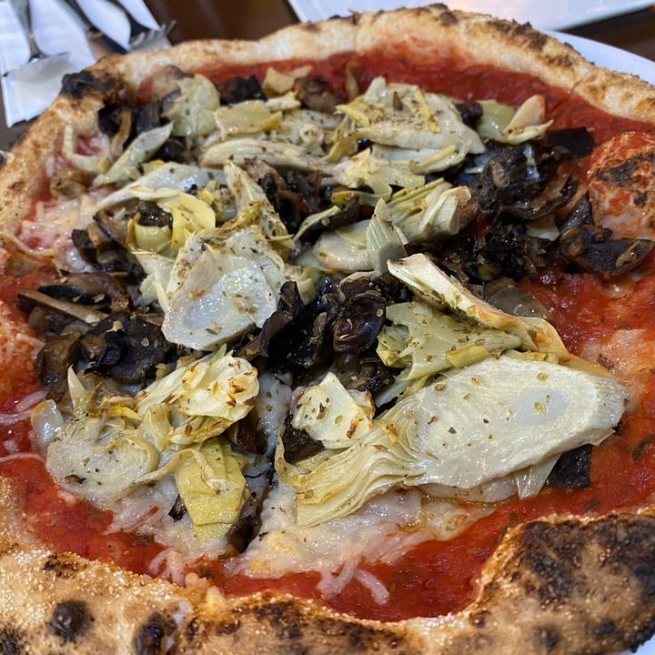 photo of ZAZZ Pizza Veganized Marinara With Artichokes & Mushrooms shared by @lowxizhi on  08 Jan 2022 - review