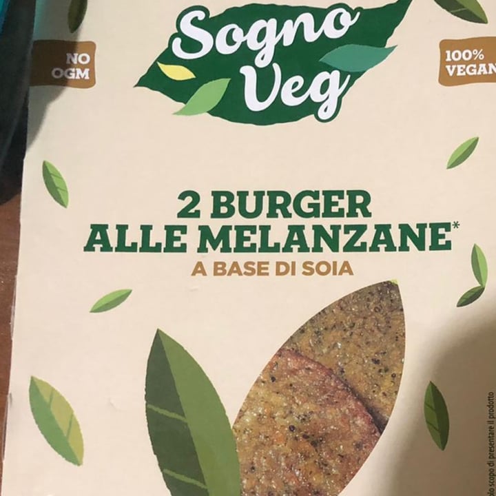 photo of Sogno veg 2 Burger Alle Melanzane A Base Di Soia shared by @susannaporto on  12 Apr 2022 - review