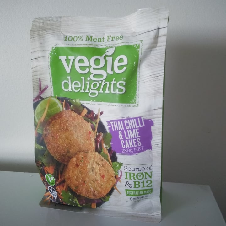photo of Vegie Delights Thai Chilli and Lime Cakes shared by @veganadam on  28 Oct 2021 - review