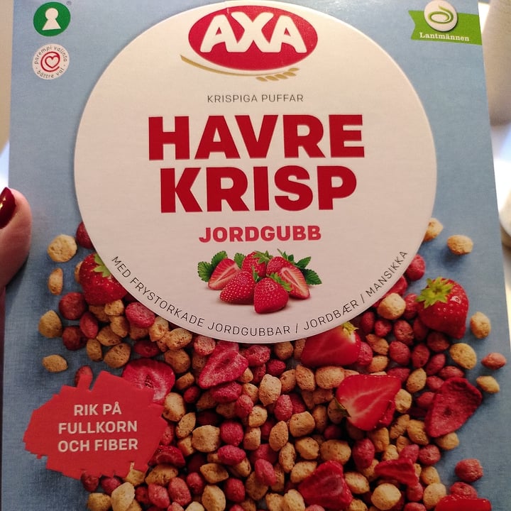 review photo of Axa Havre Krisp Jordgubb shared by @ariannasilvestro on 04 Jul 2022 - review
