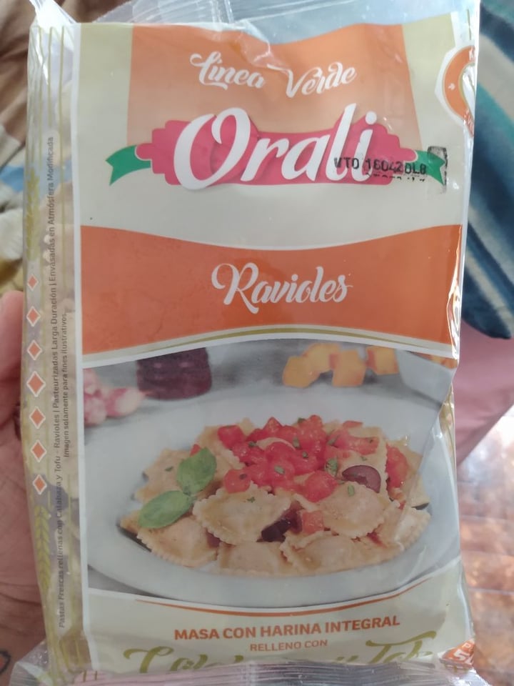 photo of Orali Ravioles De Calabaza Y Tofu shared by @vegandraven on  15 Mar 2020 - review