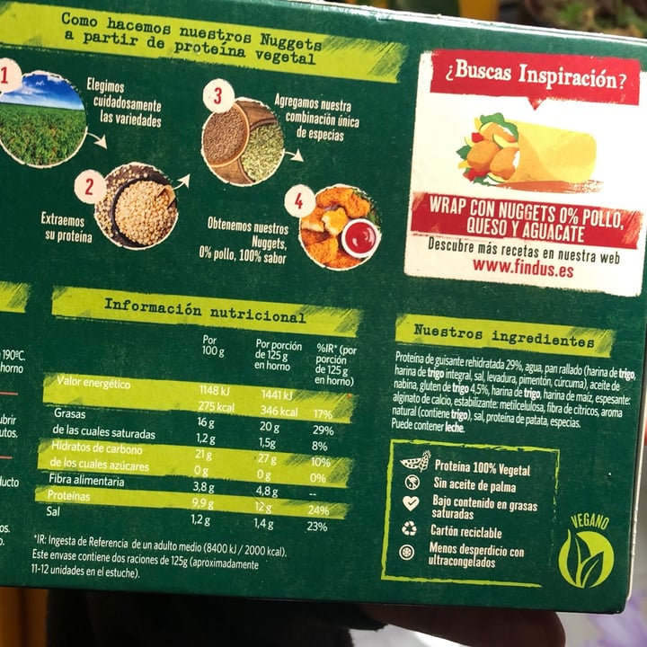photo of Findus Nuggets Vegetali shared by @anacll98 on  22 Nov 2020 - review