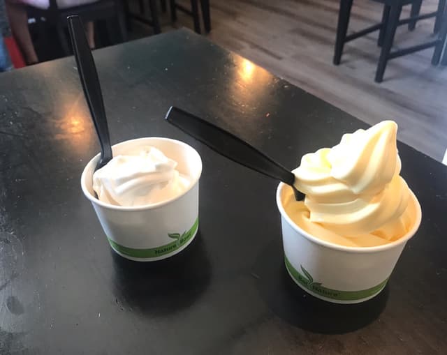 Photo of the dish “Vegan pineapple dole whip”