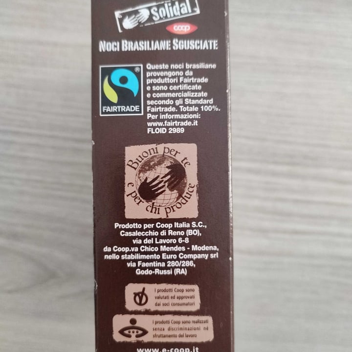 review photo of Solidal coop Noci Brasiliane Sgusciate shared by @giuliagoolia on 01 Apr 2022 - review