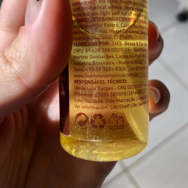review photo of Fashion Óleo de Argan shared by @juliamttp on 14 Jun 2022 - review