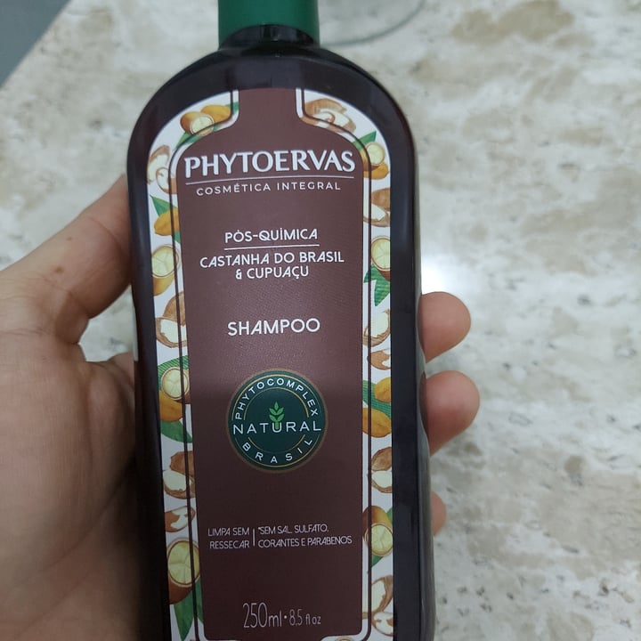 photo of Shampoo phytoervas pós química shared by @sarabellei on  01 Sep 2022 - review