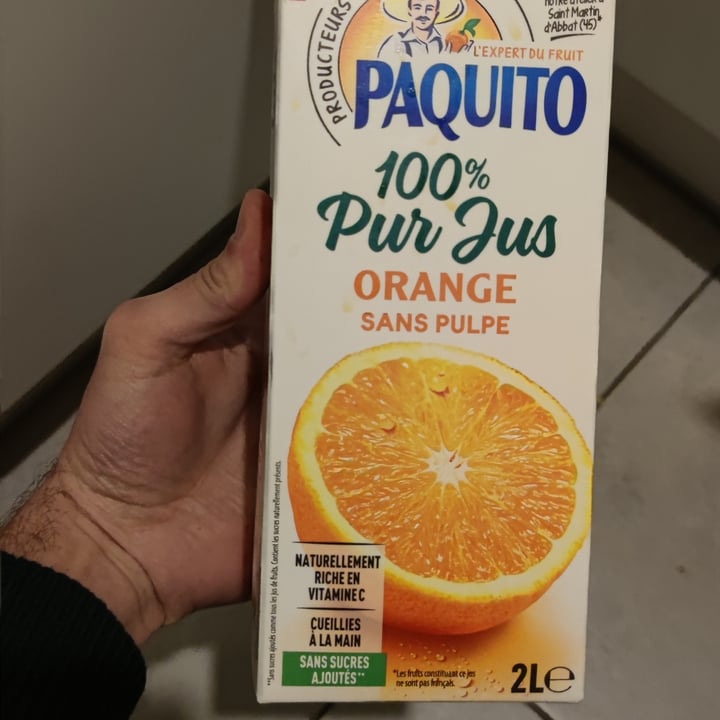 photo of Paquito Jus D'orange shared by @allananas on  04 Jan 2021 - review