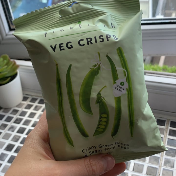 photo of Pinkfinch Veg Crisps shared by @stephtheveggie on  30 May 2020 - review