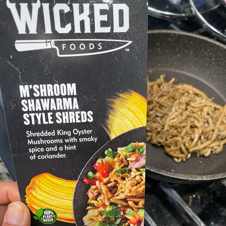 photo of Wicked M’shroom Shawarma Style Shreds shared by @amandavsevilla on  13 Apr 2022 - review