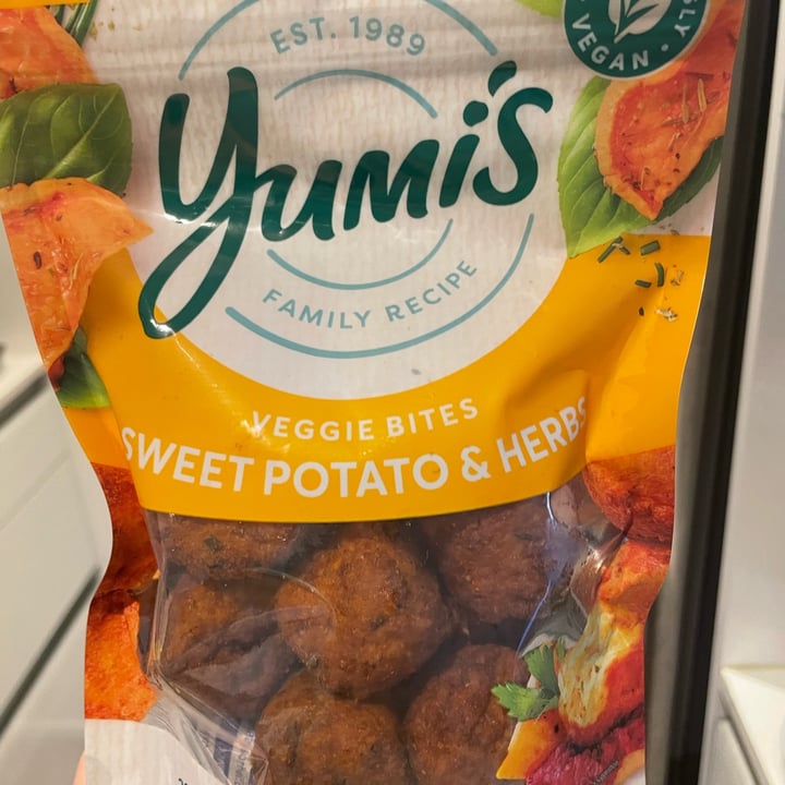 photo of Yumi's Sweet Potato & Herb Veggie Bites shared by @plantbasedancer on  21 Jan 2022 - review