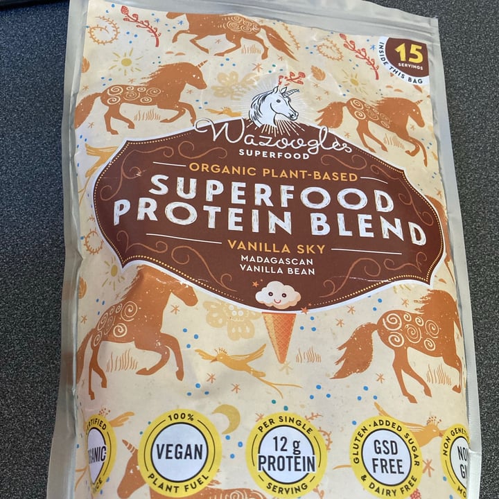 Wazoogles Superfood Superfood Protein Blend Vanilla Sky Review abillion