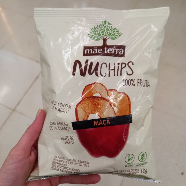 review photo of Mãe Terra Nuchips 100% Fruta maçã shared by @talitaolivieri on 14 May 2022 - review
