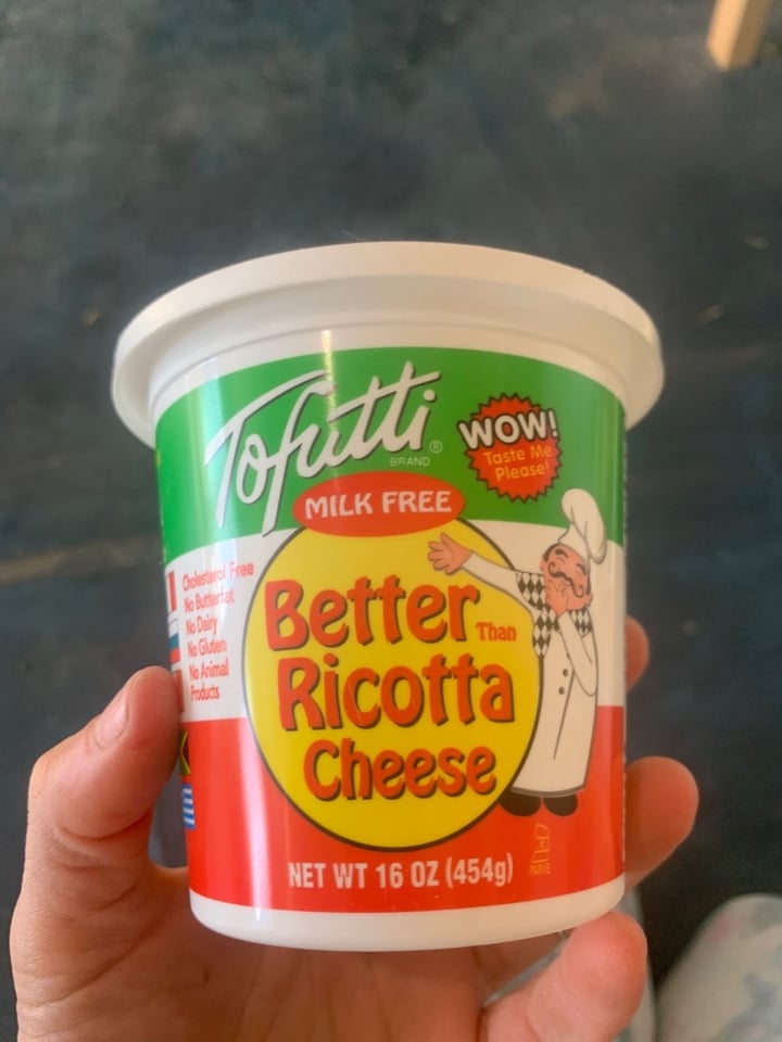 photo of Tofutti Better Than Ricotta Cheese shared by @alexisjsmiller on  21 Jan 2020 - review