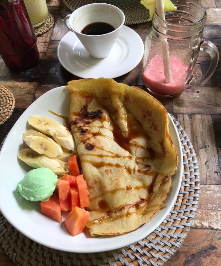 photo of Tasty Vegan Banana Pancakes shared by @jomac on  22 Jun 2019 - review