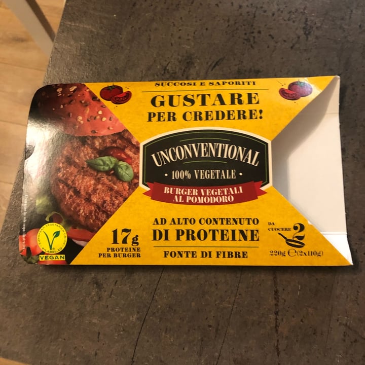 review photo of Unconventional Burger Vegetale Al Pomodoro - Tomato Burger shared by @crij on 29 Jun 2022 - review
