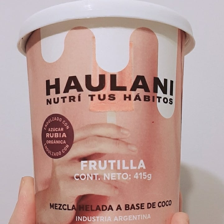 photo of Haulani Helado Sabor Frutilla shared by @daidai on  22 Jul 2020 - review