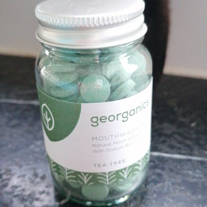 photo of Georganics Mouthwash tea tree shared by @mariencd on  01 Jan 2021 - review