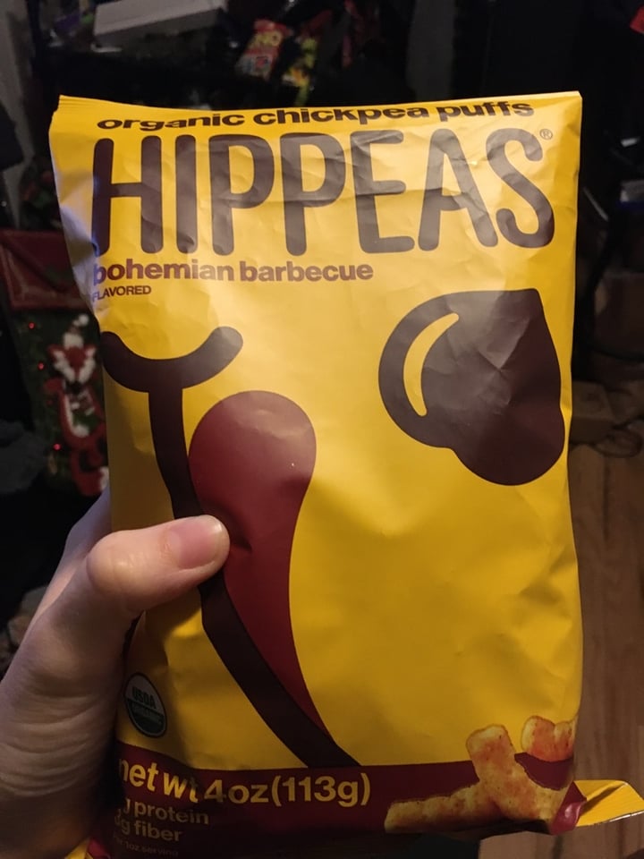 photo of Hippeas Bohemian Barbecue Organic Chickpea Puffs shared by @smash0the0pumpkins on  06 Jan 2020 - review