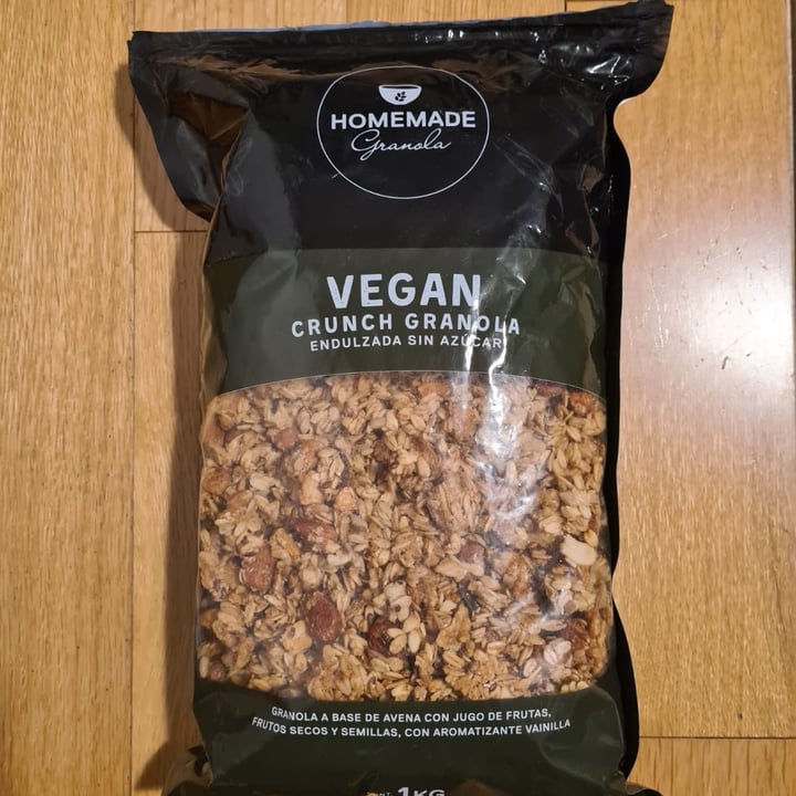 photo of Homemade Granola Vegan Crunch shared by @kacerutti on  20 Sep 2022 - review