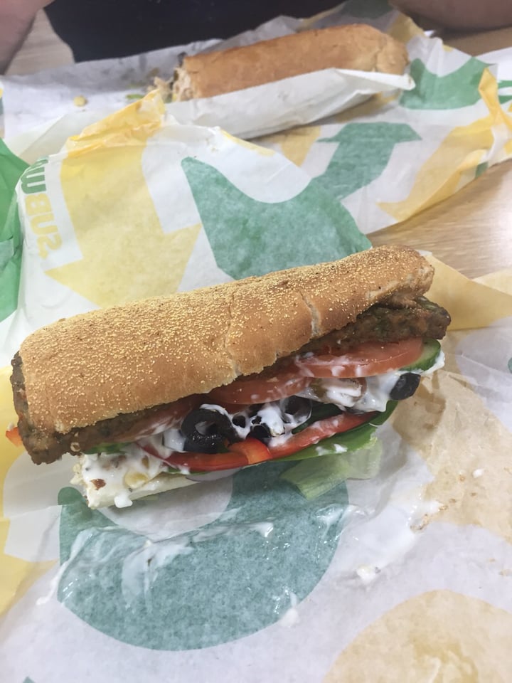 photo of Subway Subway Vegan Patty shared by @amyfortheanimals on  04 Jan 2020 - review