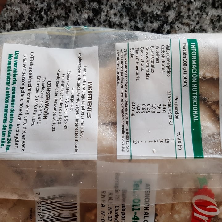review photo of Orali Ravioles de Espinaca shared by @robertina on 27 Jul 2020 - review