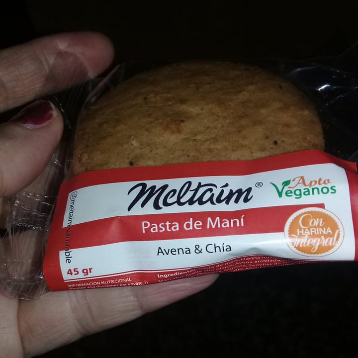 photo of Meltaím Alfajor con Pasta de Maní Avena & Chia shared by @taniasch on  17 Jul 2020 - review