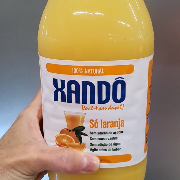 photo of Xando Suco de laranja sem açúcar shared by @iaraturrin on  11 May 2022 - review