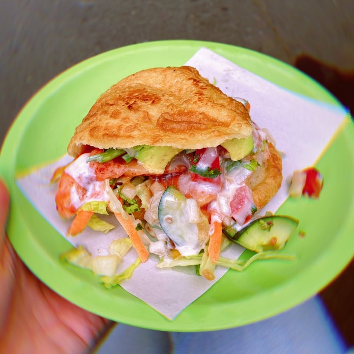 photo of Anchor Vegan Sea Food Empanada de No camarón shared by @aambrose on  13 Dec 2020 - review