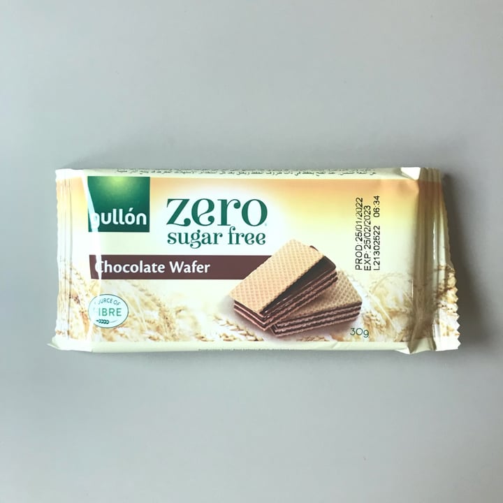 photo of Gullón Zero Sin Azúcares Barquillos Chocolate shared by @veganforanimal on  10 Apr 2022 - review