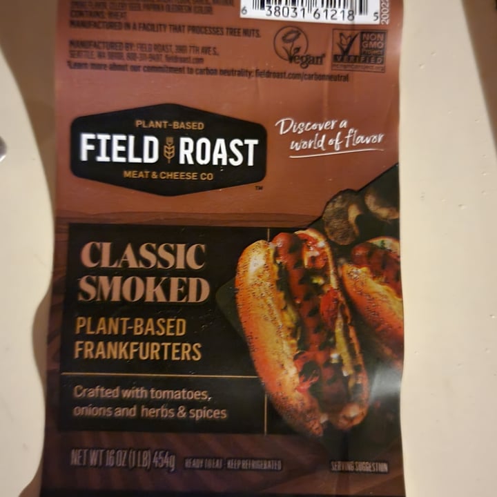 photo of Field Roast Classic Smoked Frankfurters shared by @sunshine777 on  19 May 2022 - review