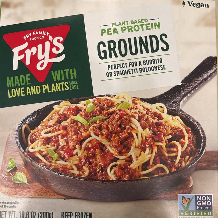 photo of Fry's Family Food Pea Protein Grounds shared by @wish on  13 Jul 2021 - review