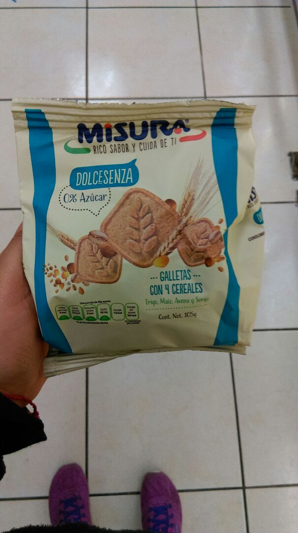 photo of Misura Galletas con Cuatro Cereales - Dolcesenza shared by @starlight on  21 Jan 2020 - review