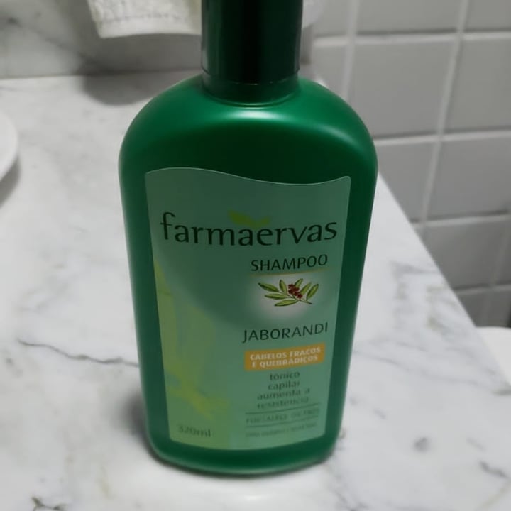 photo of Farmaervas Shampoo Jaborandi Cabelos Fracos E Quebradiços shared by @flaviacassas on  05 May 2022 - review