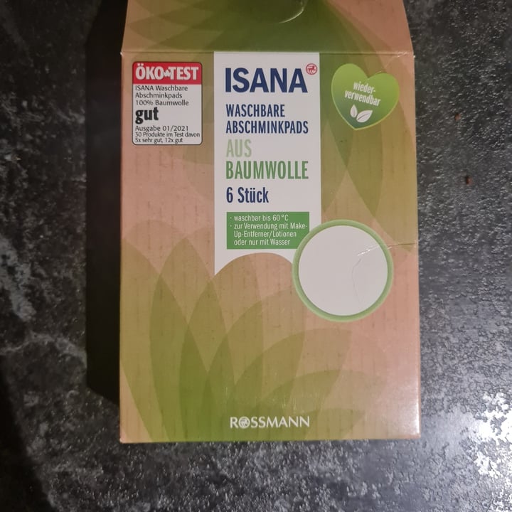 review photo of Isana Waschbare Abschminkpads shared by @jessiblub on 29 Sep 2022 - review