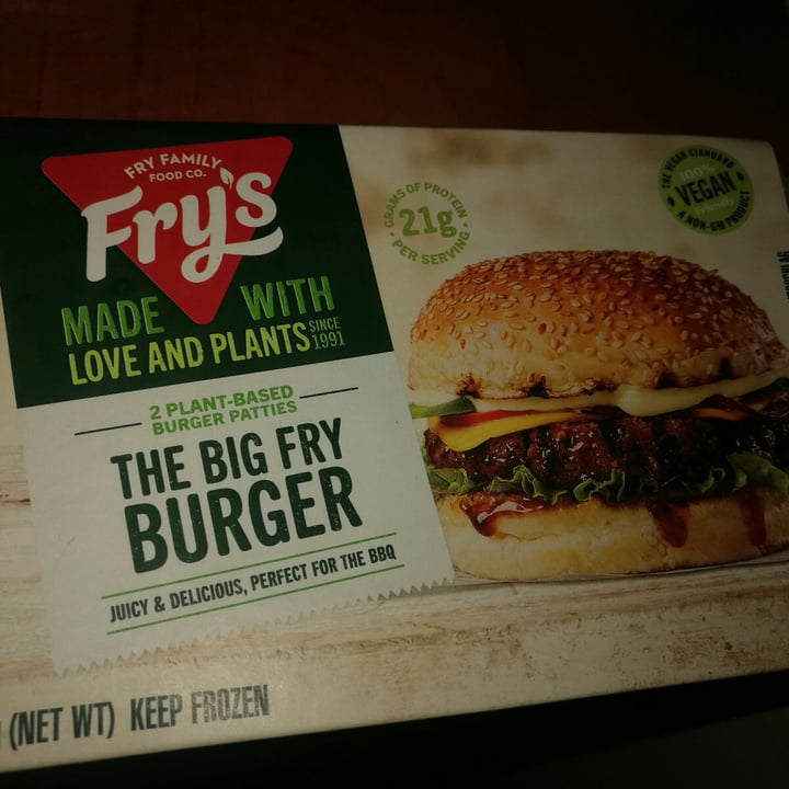 photo of Fry's Family Food The Big Fry Burger shared by @elnaveg on  01 Mar 2021 - review