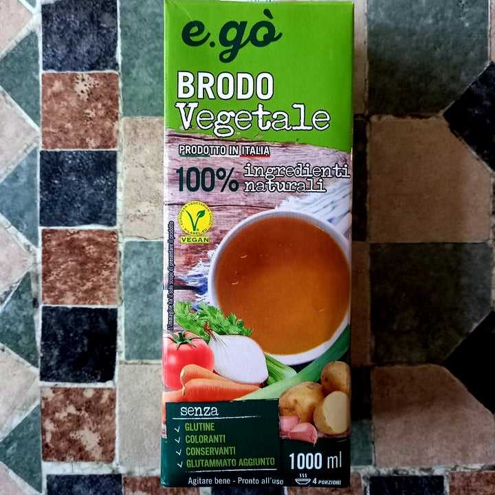 photo of e.gó brodo vegetale shared by @melo66 on  15 May 2022 - review