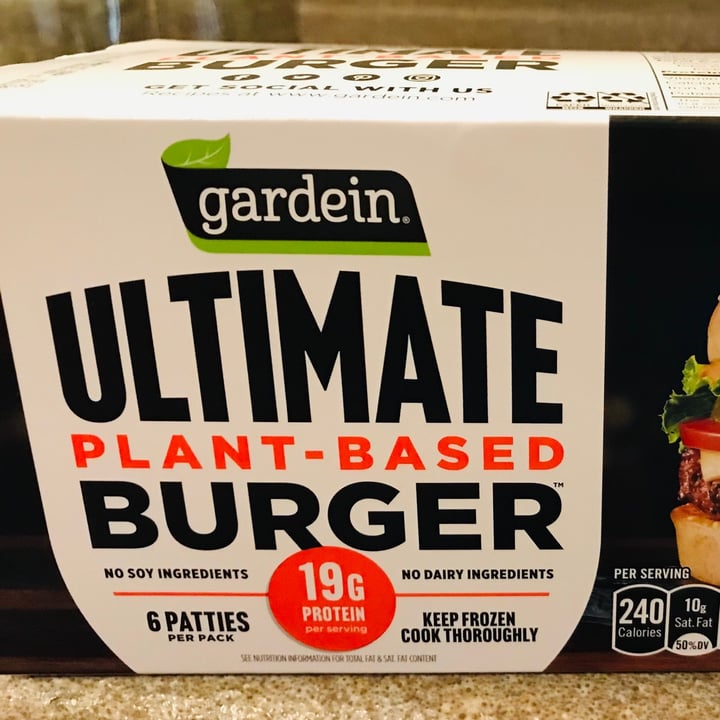 photo of Gardein Ultimate Plant-Based Burger shared by @redpath on  28 Feb 2021 - review