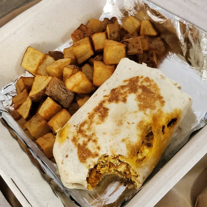 photo of The Tasty Straight Up Breakfast Burrito shared by @lucyfoxx on  31 Oct 2020 - review