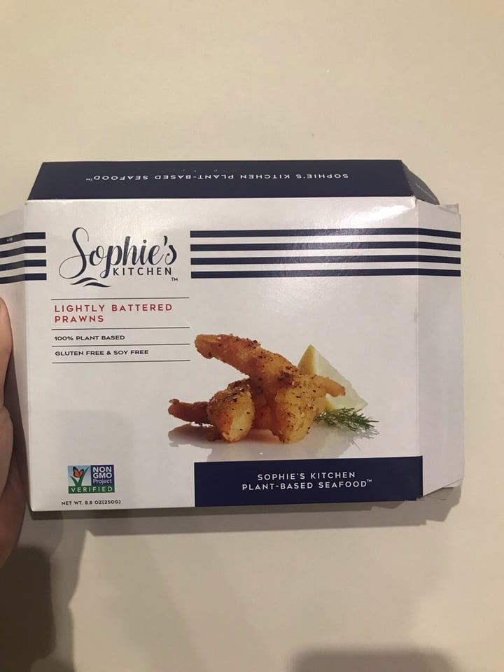 review photo of Sophie's Kitchen Vegan Breaded Shrimp shared by @katelyndsilva on 20 Aug 2019 - review
