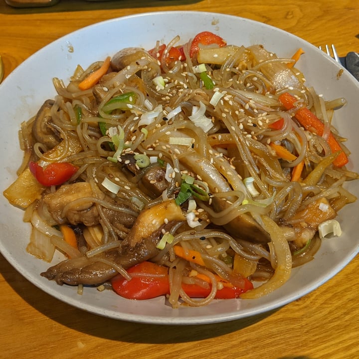 review photo of Jinseon Korean BBQ Restaurant & Bar Assorted mushrooms Japchae shared by @doremifasol15 on 07 May 2022 - review